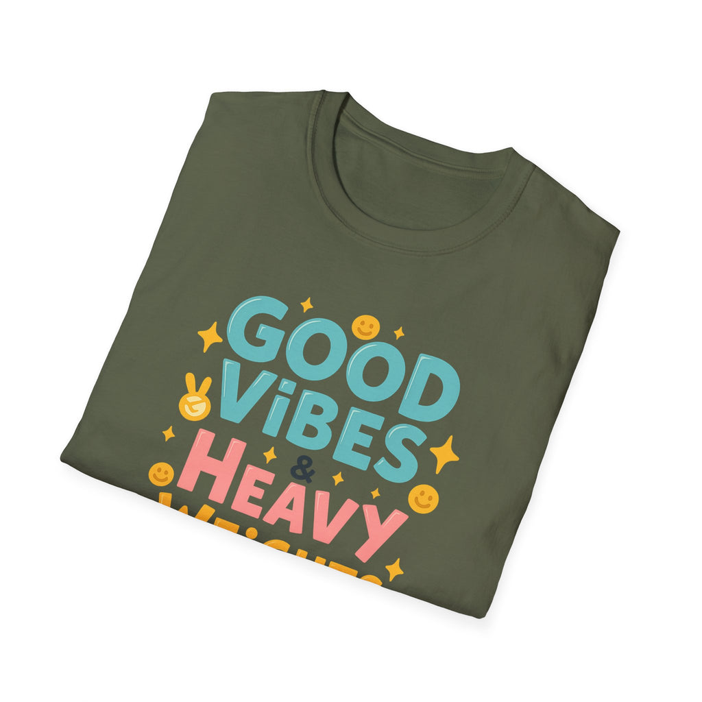 Good Vibes & Heavy Weights – Neon Mood Edition T-Shirt