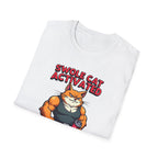 Swole Cat Activated – Pre-Workout Pouncer Edition T-Shirt