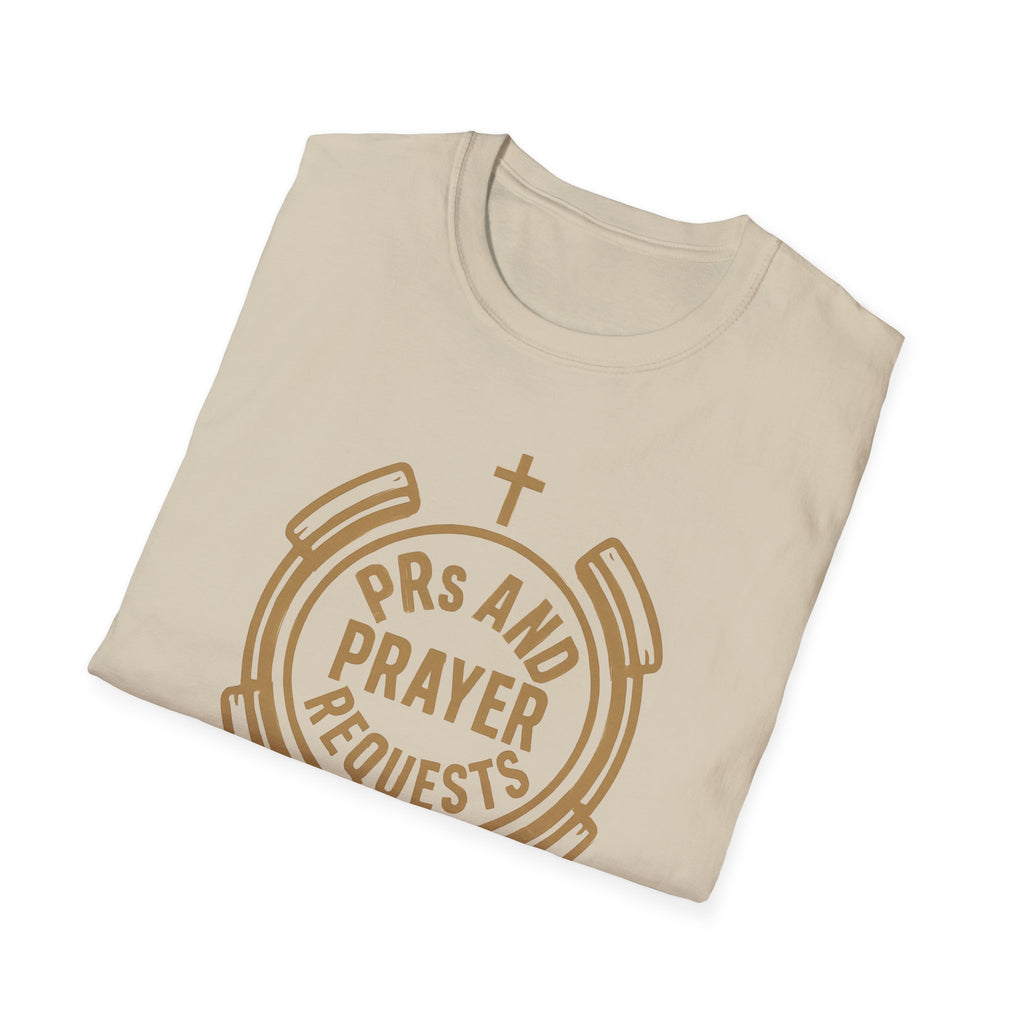 PRs and Prayer Requests – Faith & Fitness Circle Emblem Tshirt