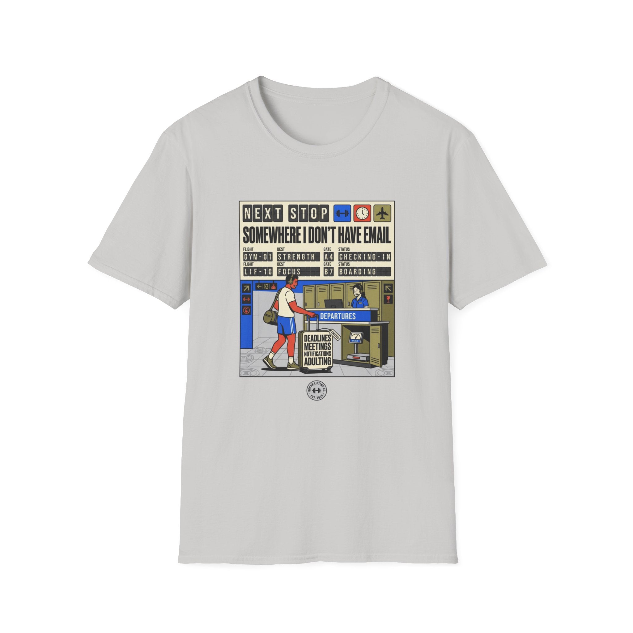 Next stop, somewhere I don't have email T-Shirt