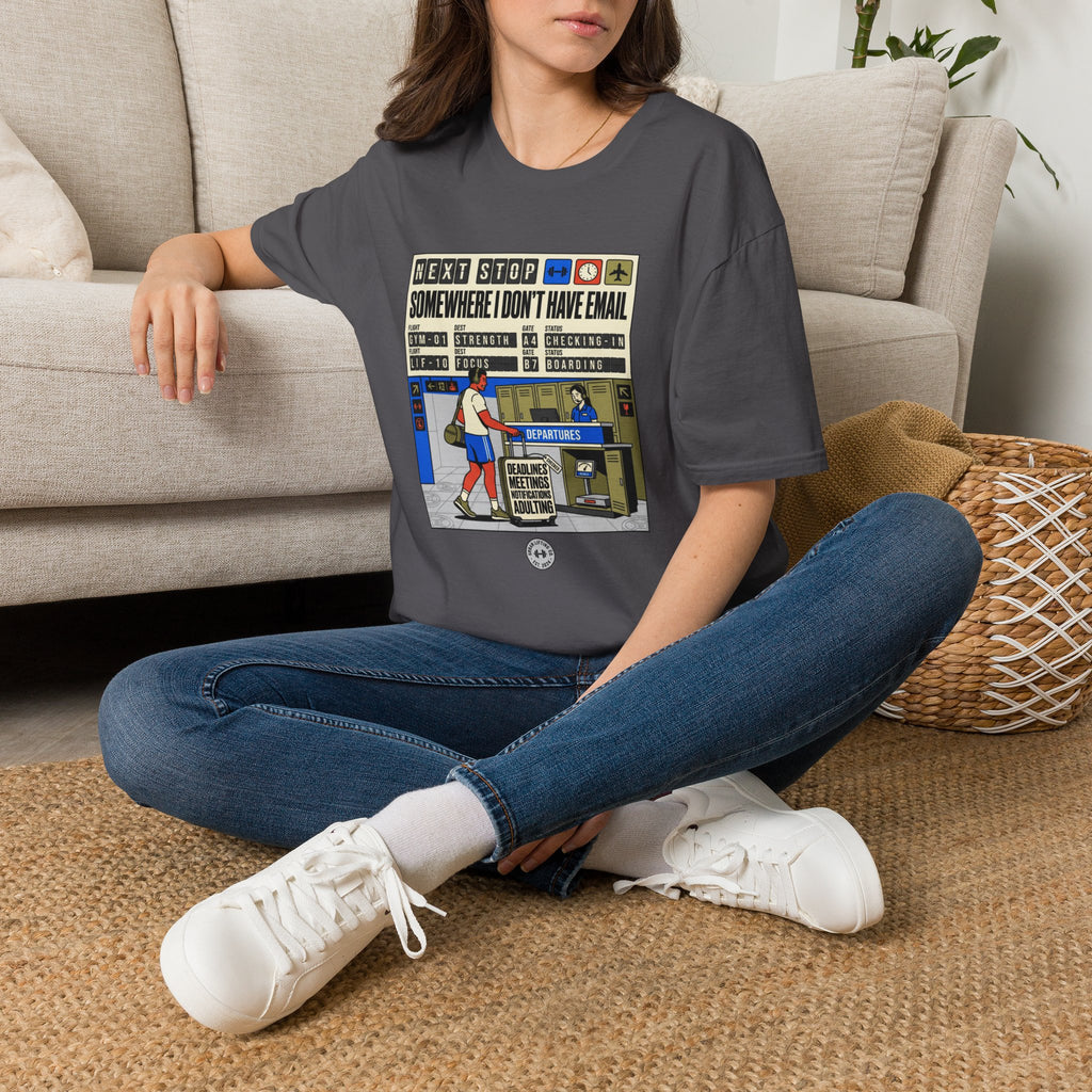 Next stop, somewhere I don't have email T-Shirt