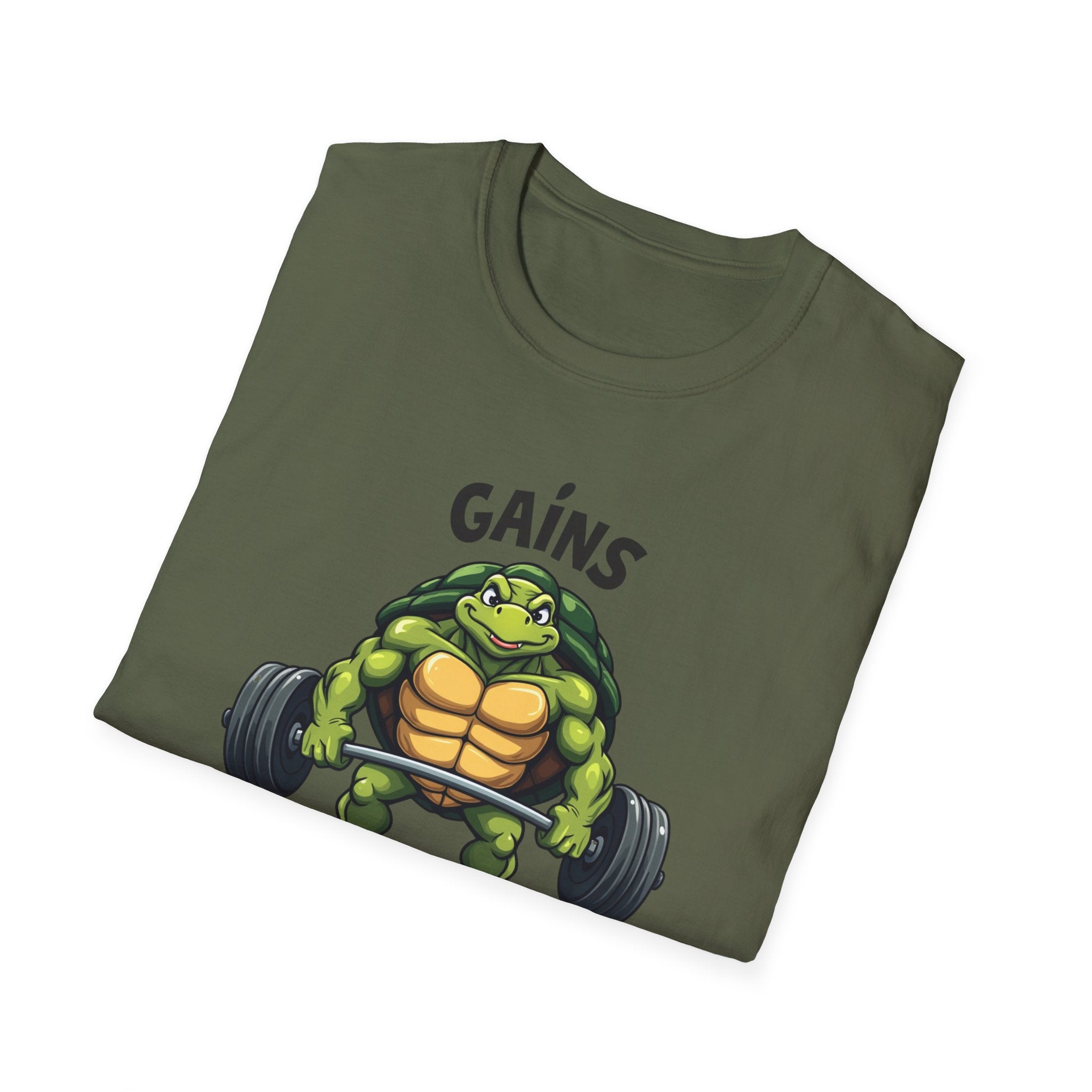Slow and Steady Gains – Deadlift Edition T-Shirt