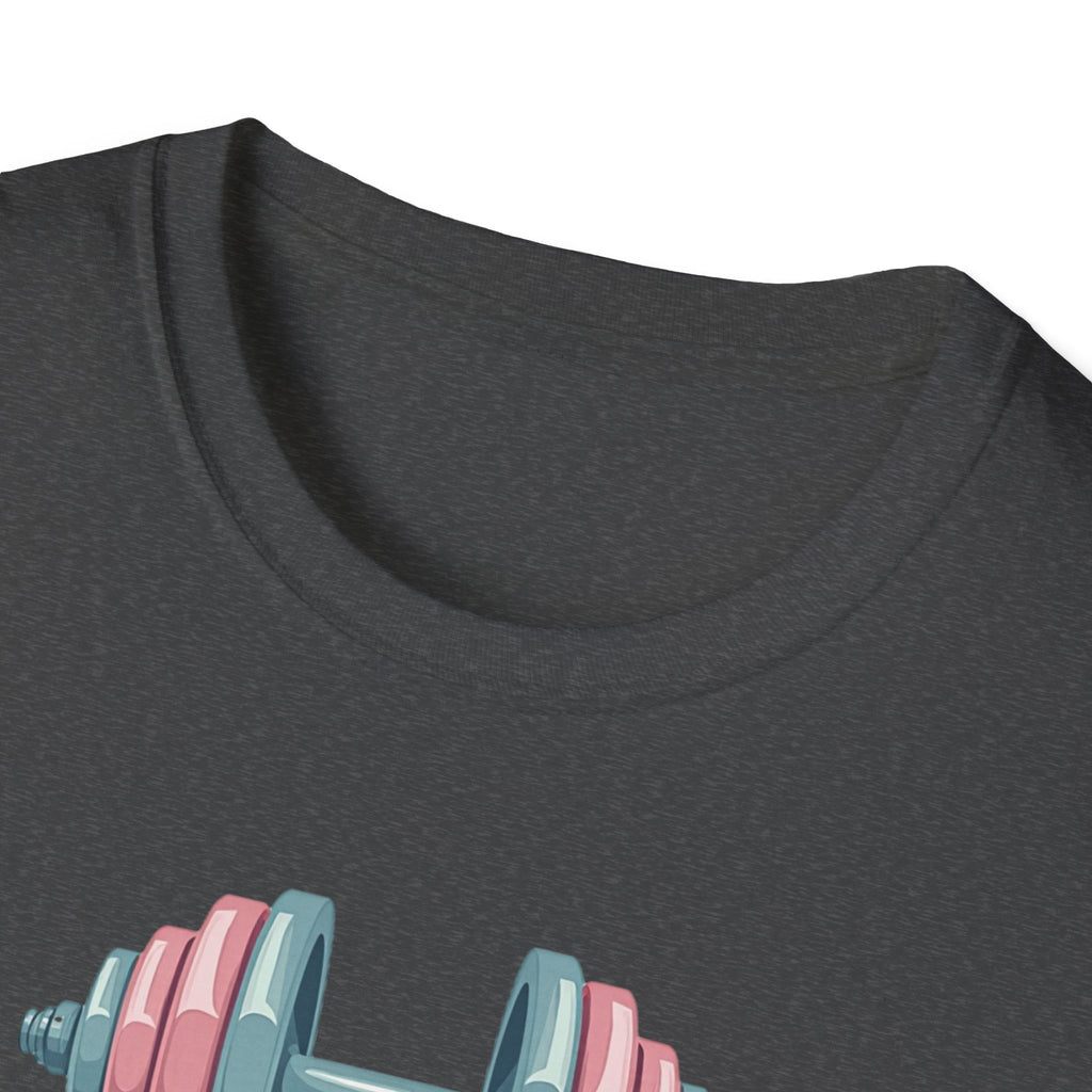 Lift Heavy, Stress Less – Barbell Bliss Edition T-Shirt