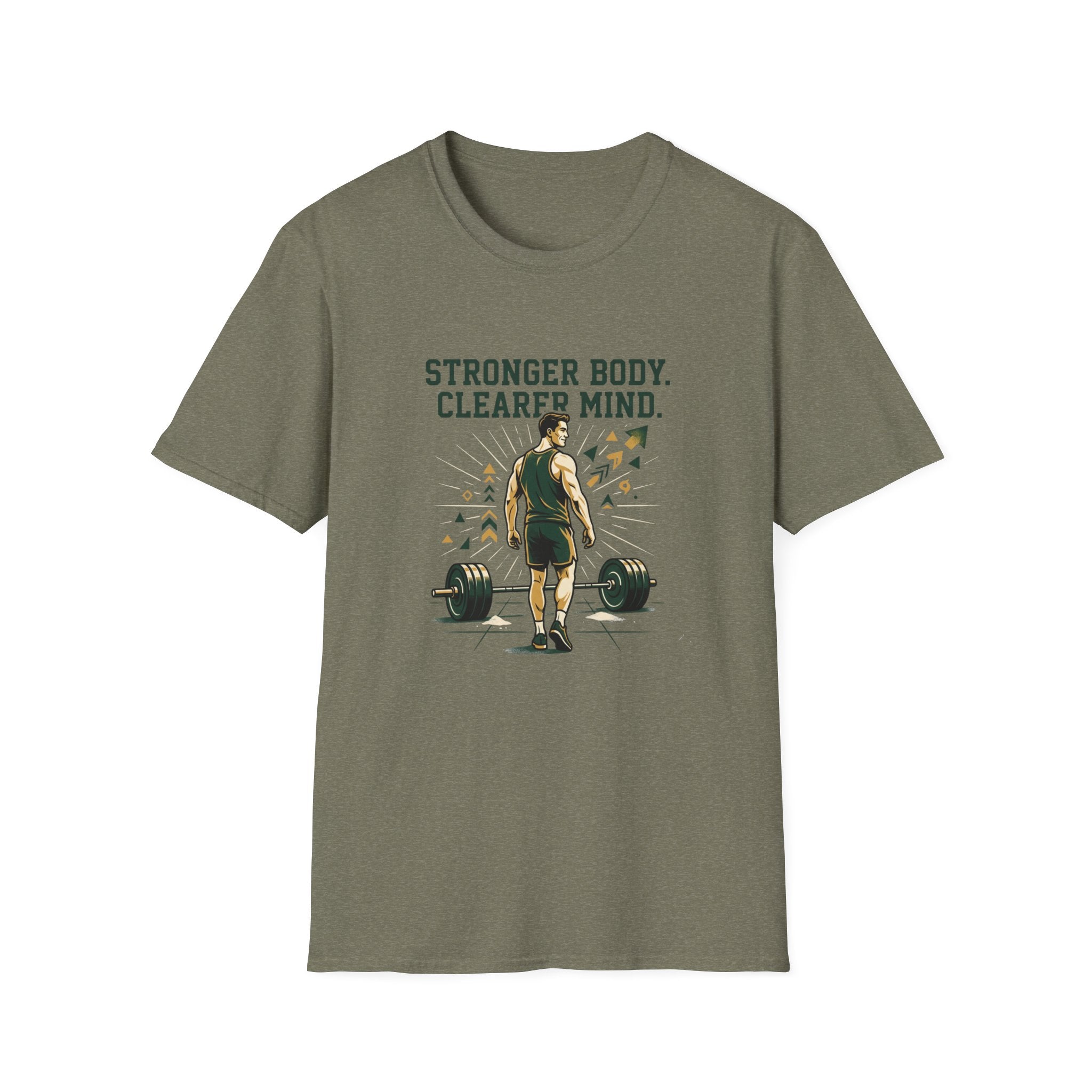 Stronger body. Clearer mind T-Shirt