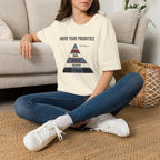Know your priorities - Rest can be scheduled copy T-Shirt