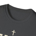 Faith Over Fatigue – Cross & Endurance Bold Tshirt