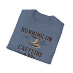 Running on Caffeine & PRs – Vintage Brew Strength T-Shirt