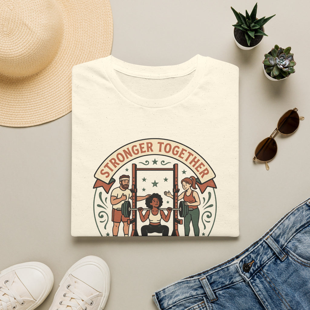 Stronger together, leg day crew T-Shirt