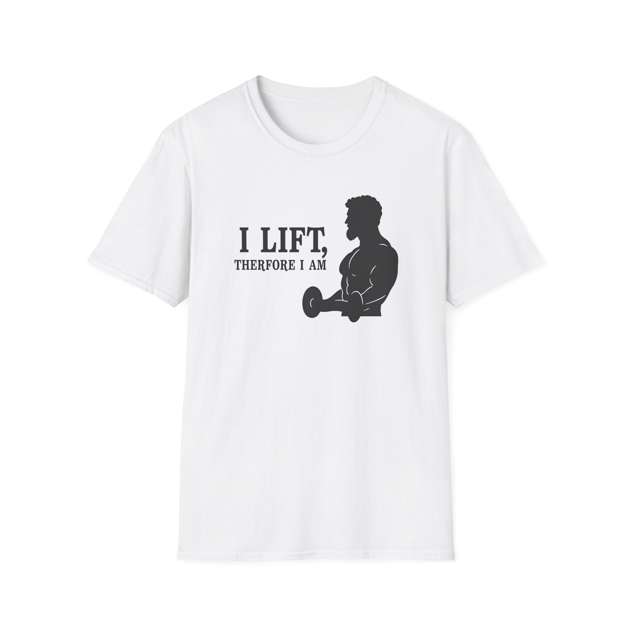 Iron Philosopher – Barbell Reflection Edition T-Shirt