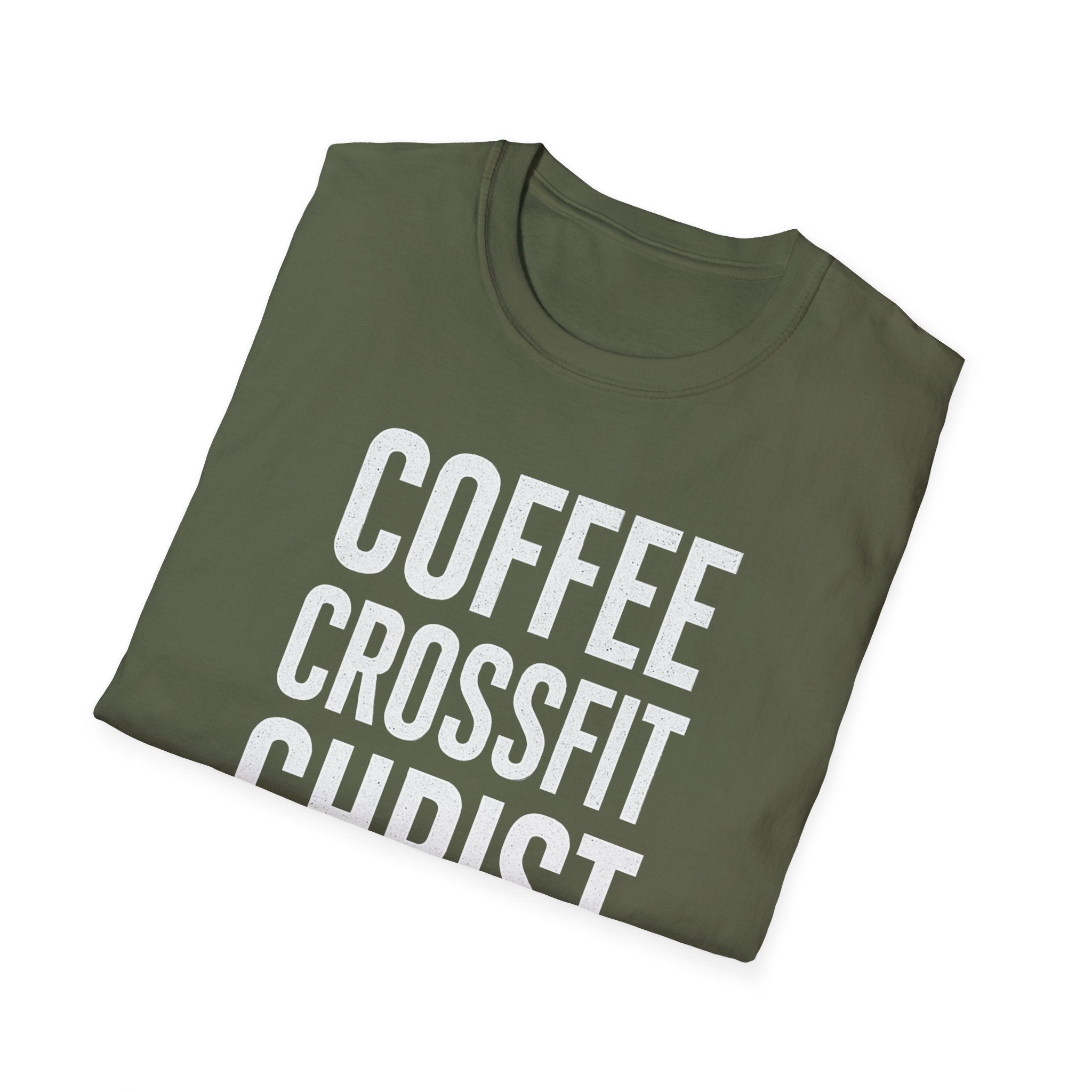 Coffee. CrossFit. Christ. – Bold Faith & Fitness Tshirt