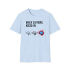 When Caffeine Kicks In – Brainstorm Mode Engaged T-Shirt