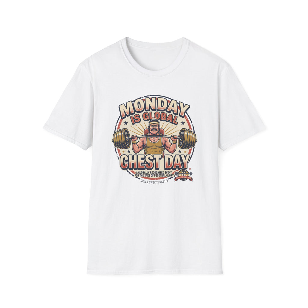Monday is Global chest day - Global event T-Shirt