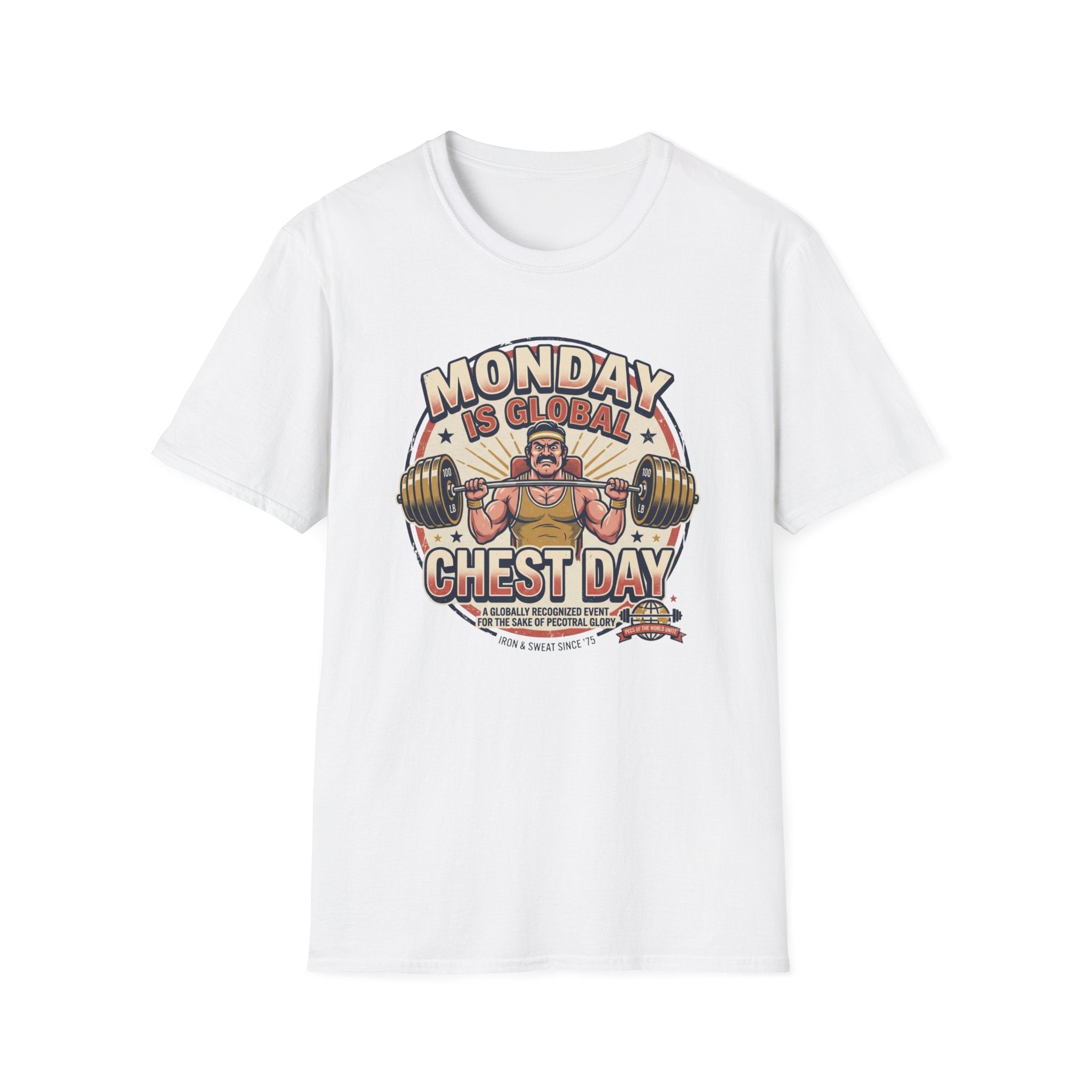 Monday is Global chest day - Global event T-Shirt