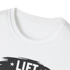 Lift Heavy, Petty Harder (Vintage Crest Edition) T-Shirt