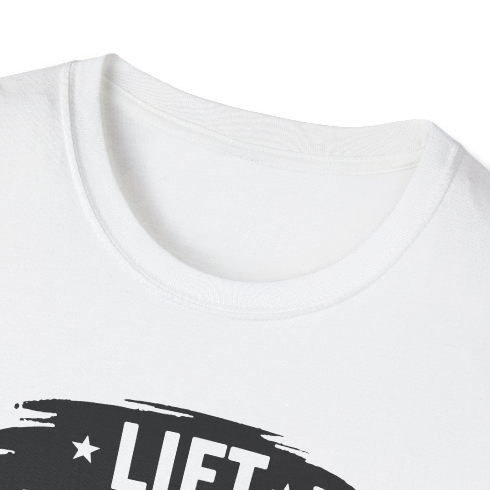 Lift Heavy, Petty Harder (Vintage Crest Edition) T-Shirt
