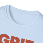 Grit Is a Muscle – Bold Block Statement T-Shirt