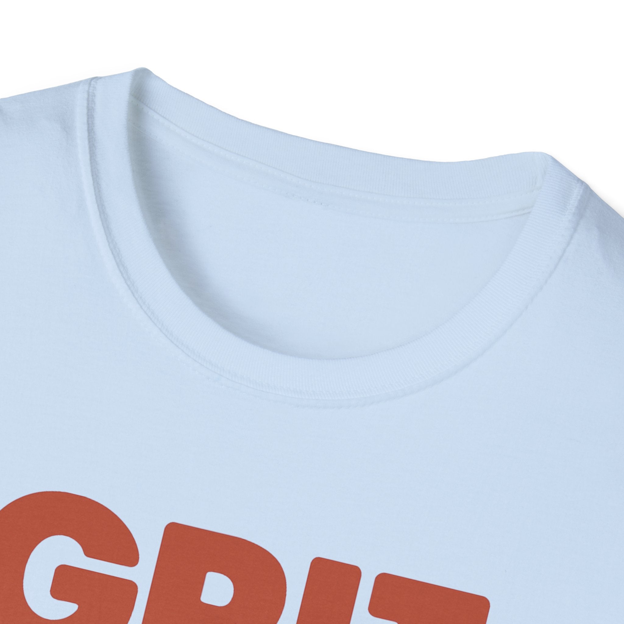 Grit Is a Muscle – Bold Block Statement T-Shirt