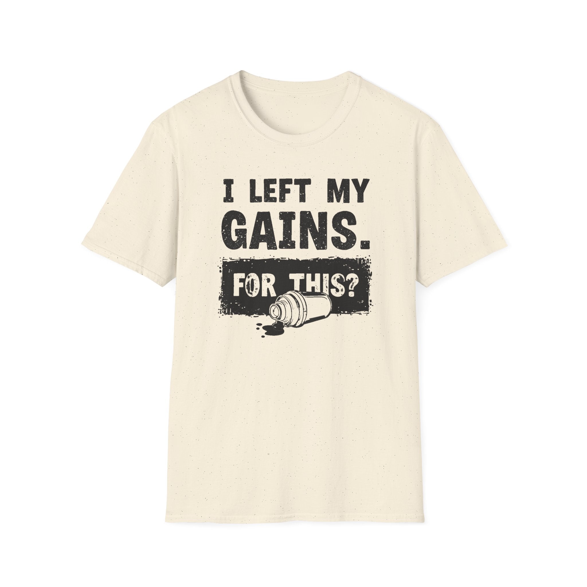 I Left My Gains for This? (Vintage Grunge Edition) T-Shirt