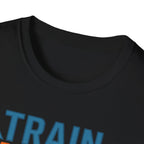 Train Angry, Lift Heavier typo T-Shirt