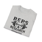 Reps & Research – Science Meets Strength T-Shirt