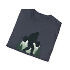 Forest Beast Mode – Bigfoot Barbell Edition T-Shirt
