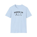 Running on Caffeine & PRs – Minimal Strength Mode T-Shirt