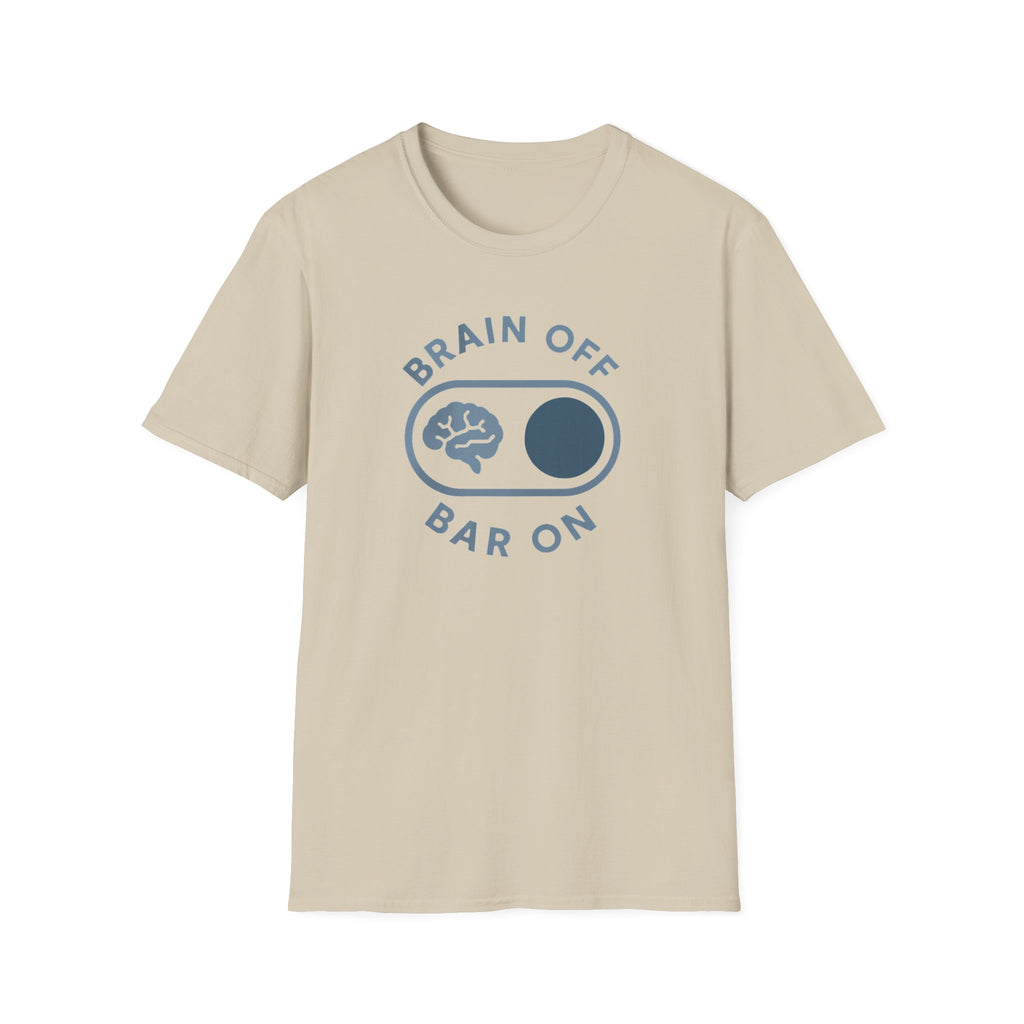 Brain Off Bar On – Powerlifting Switch T-Shirt