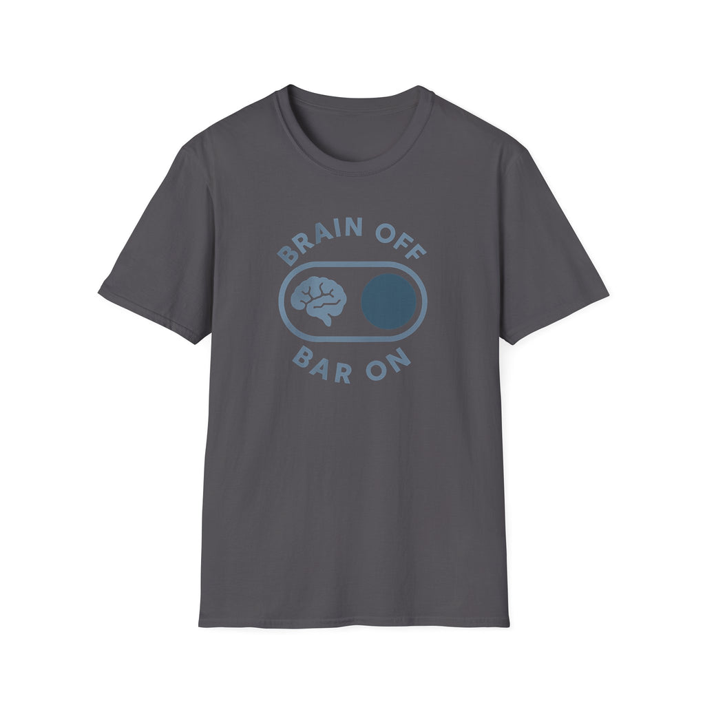 Brain Off Bar On – Powerlifting Switch T-Shirt