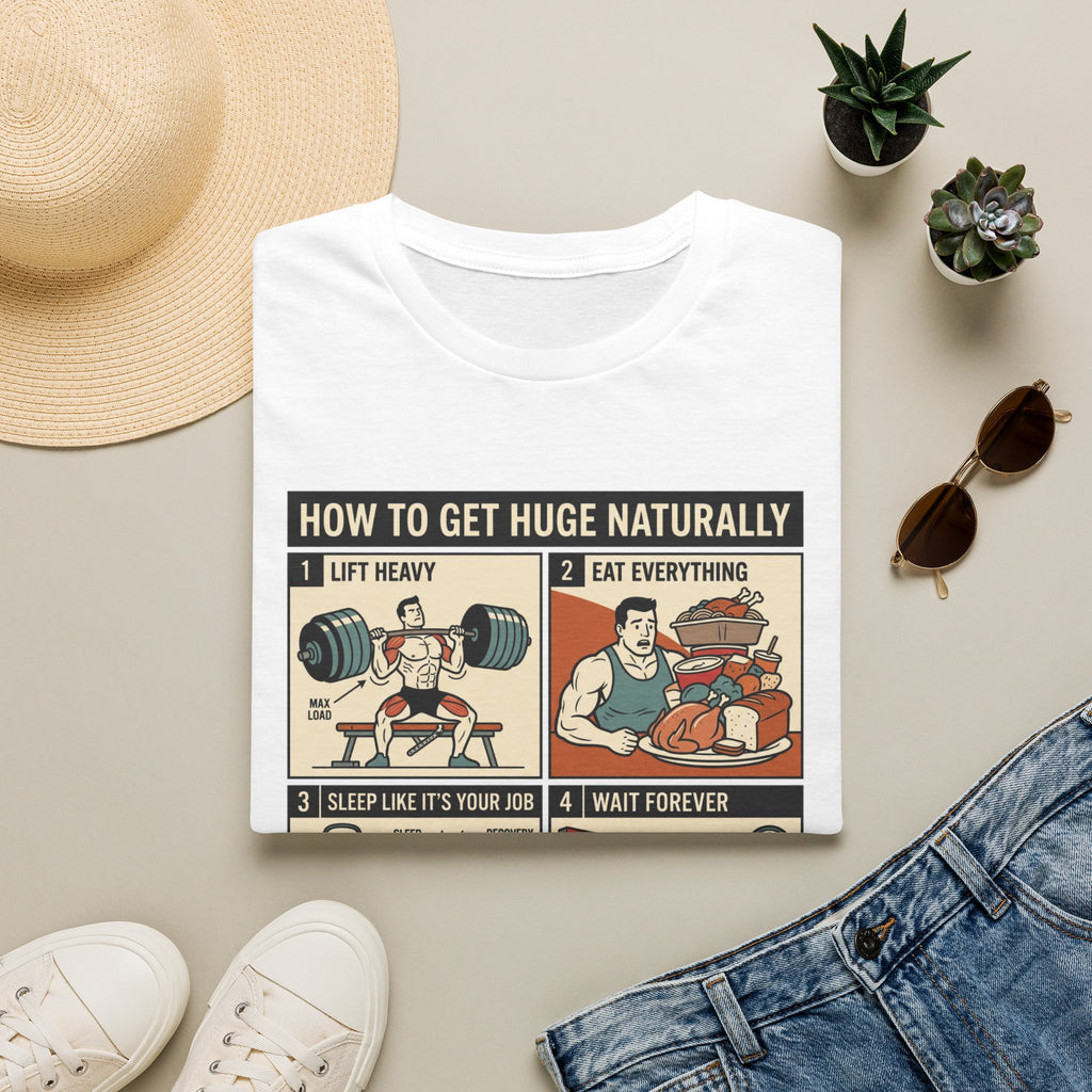How to get huge naturally T-Shirt