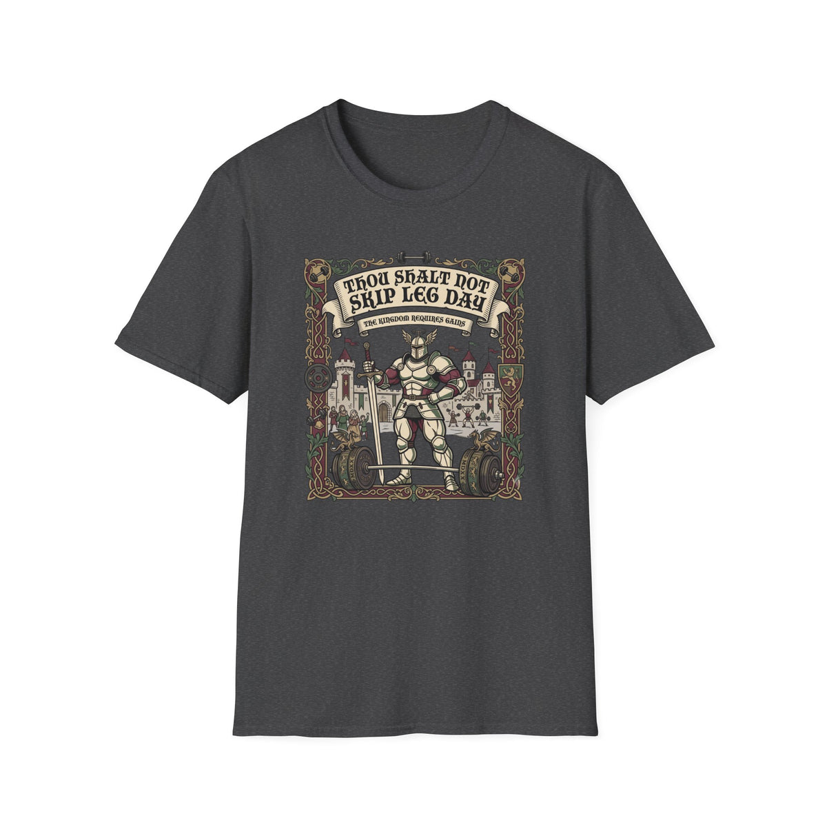 Thou Shalt not skip leg day T-Shirt