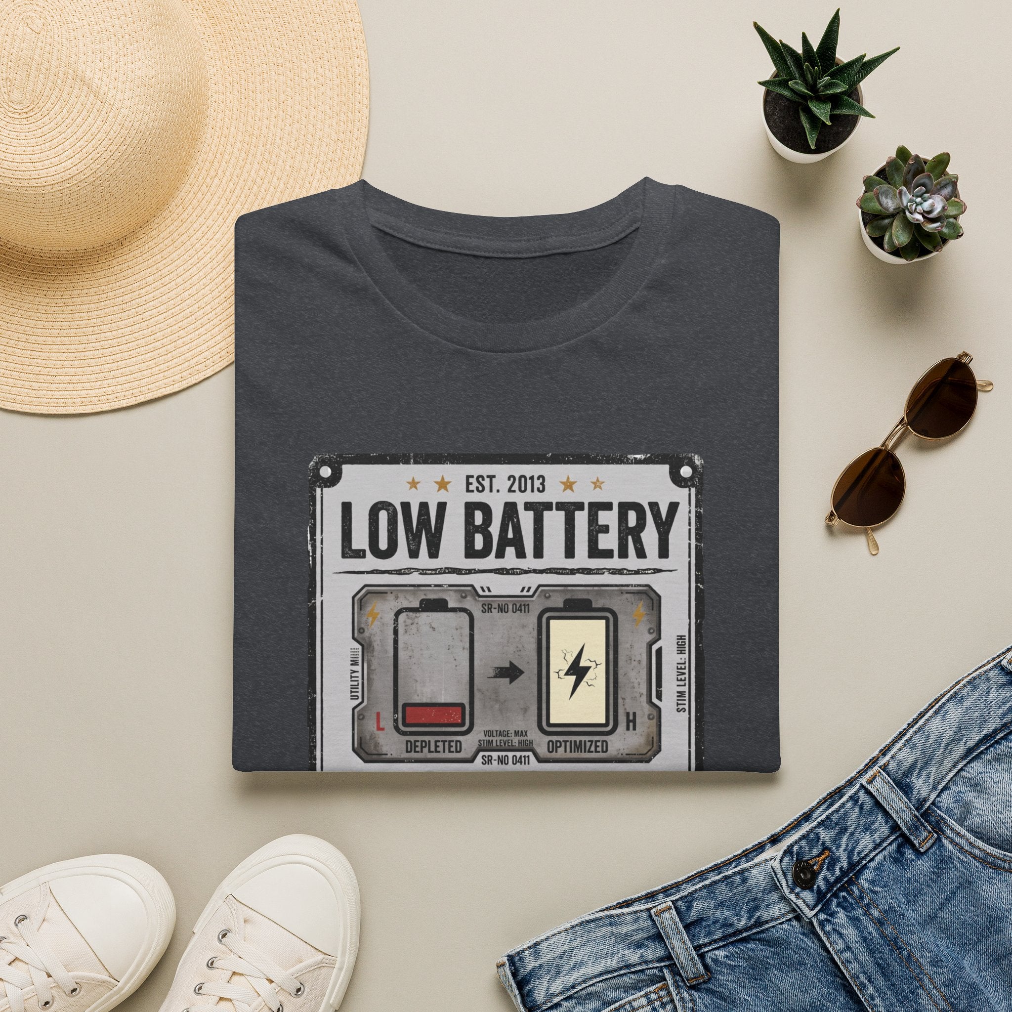 Low Battery High Stim T-Shirt