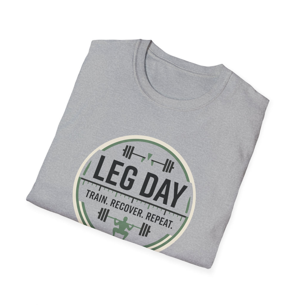 Leg day - Train. Recover. Repeat T-Shirt