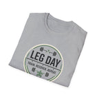 Leg day - Train. Recover. Repeat T-Shirt
