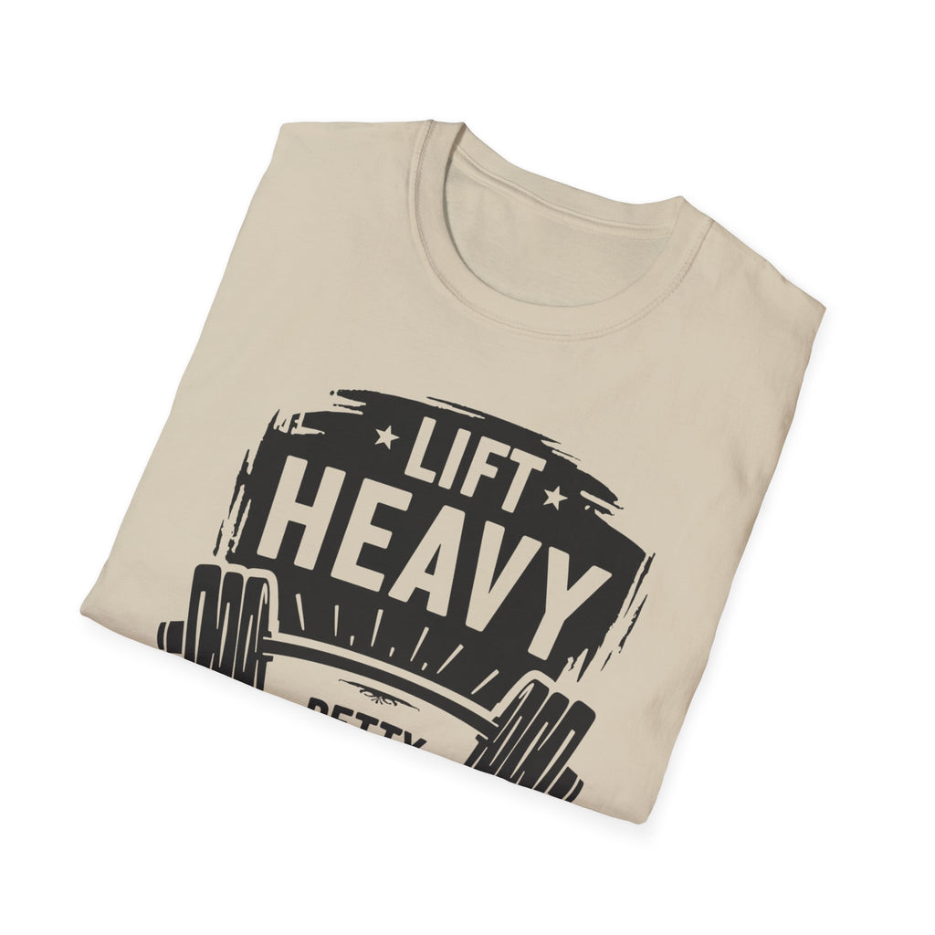 Lift Heavy, Petty Harder (Vintage Crest Edition) T-Shirt