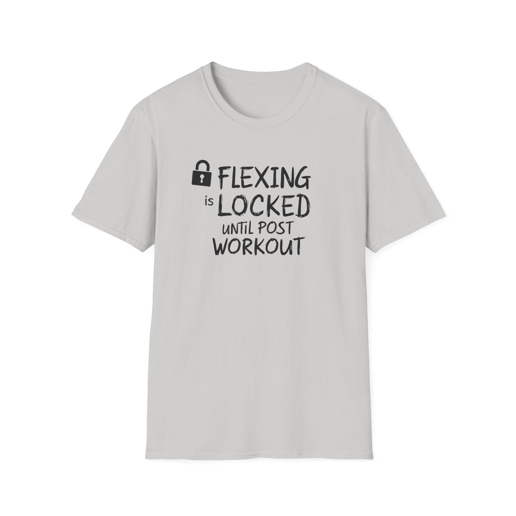 Flexing Locked – Post-Pump Protocol T-Shirt