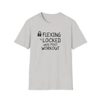 Flexing Locked – Post-Pump Protocol T-Shirt