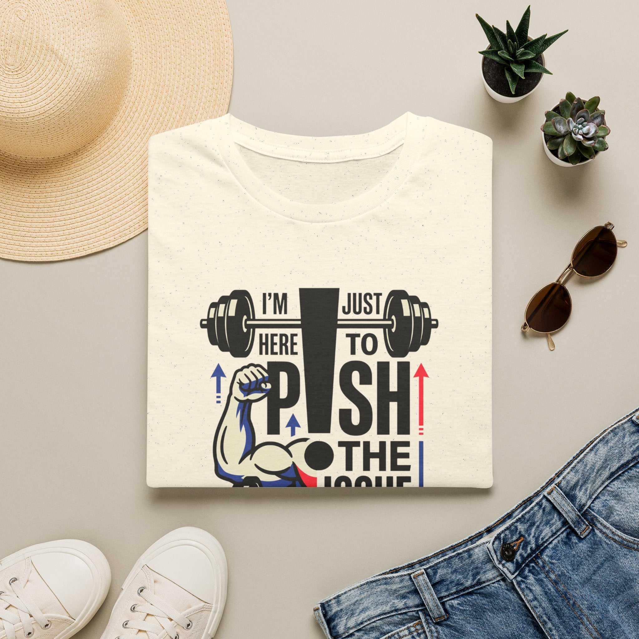 Here to push the issue T-Shirt