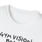 Gym Vision Board – Neon Goals Edition T-Shirt