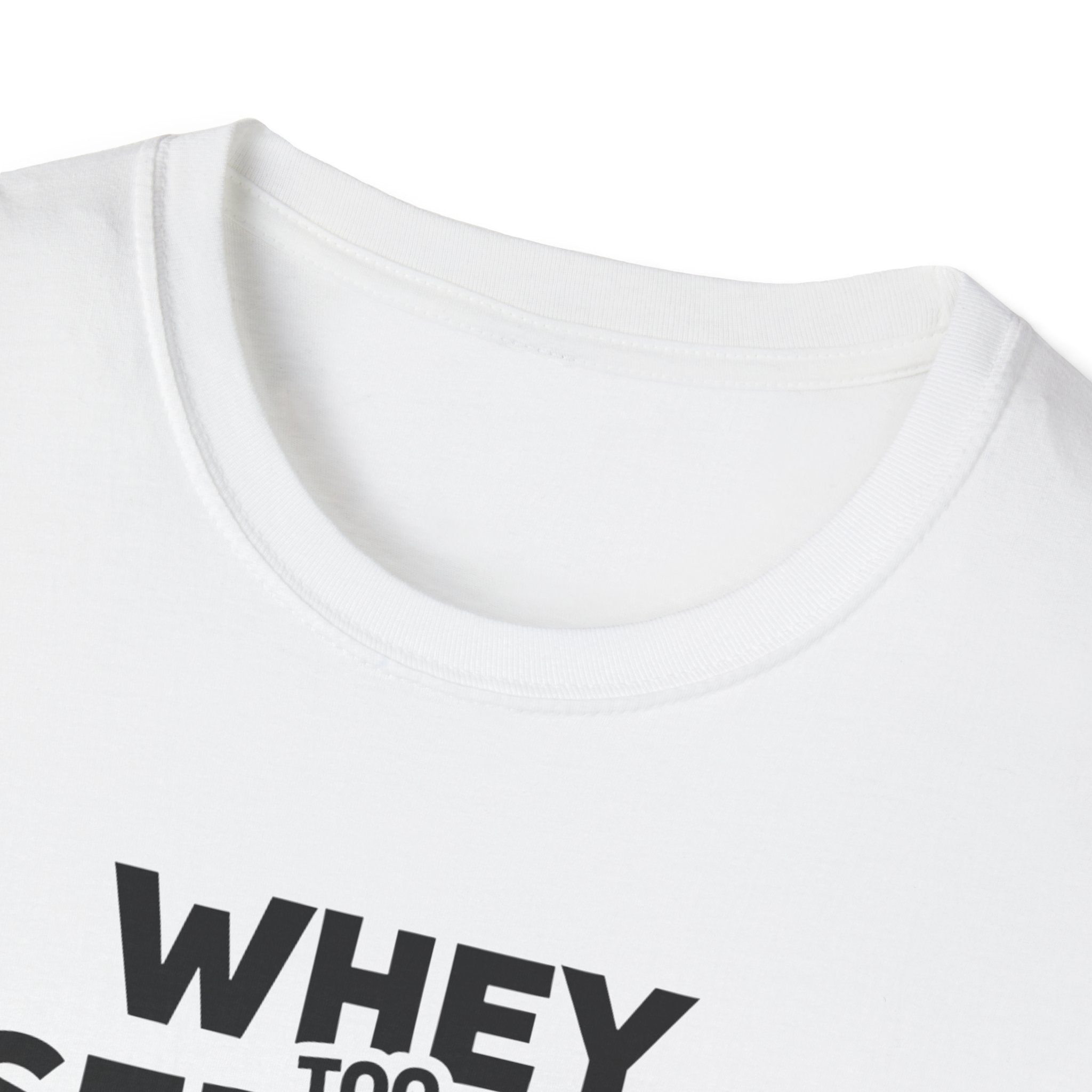 Whey Too Serious – Cartoon Shaker Edition T-Shirt