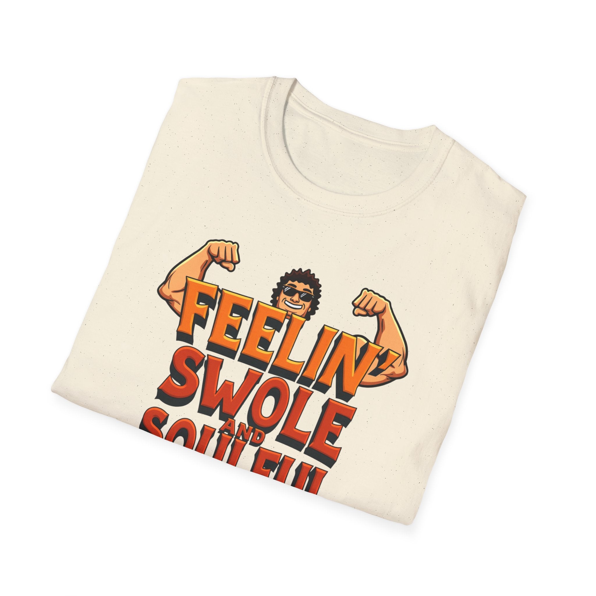Feelin’ Swole and Soulful – Classic Pump Edition T-Shirt