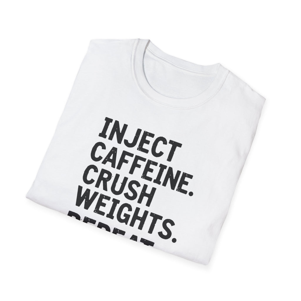 Inject. Crush. Repeat. T-Shirt