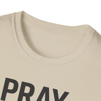 Pray. Lift. Repeat. – Faith and Focus Gym Tshirt