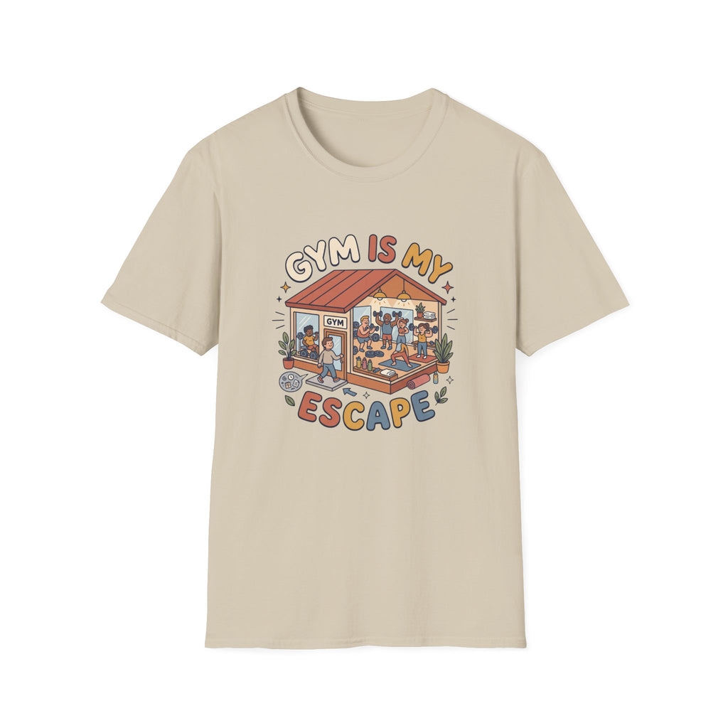 Gym is my escape - Warm T-Shirt