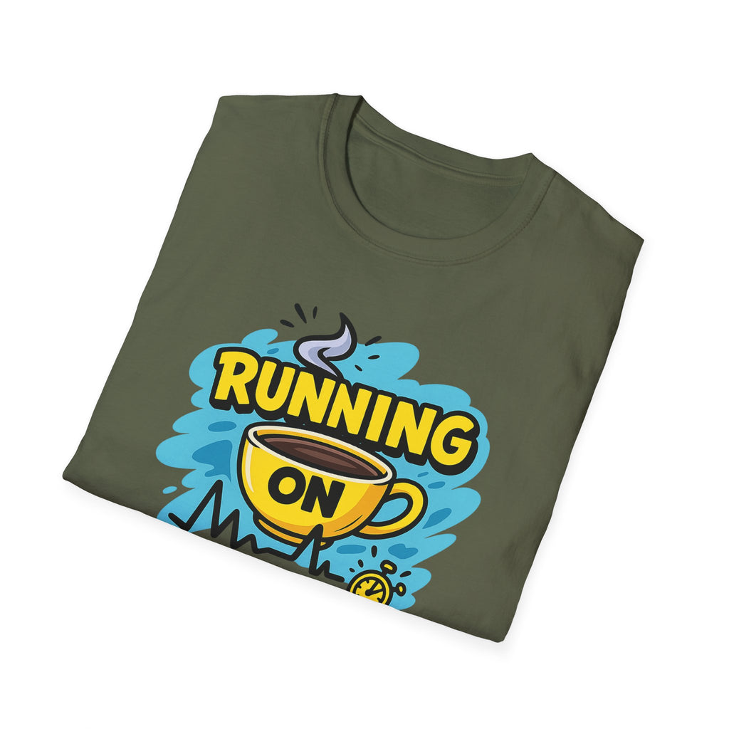 Running on Caffeine & PRs T-Shirt