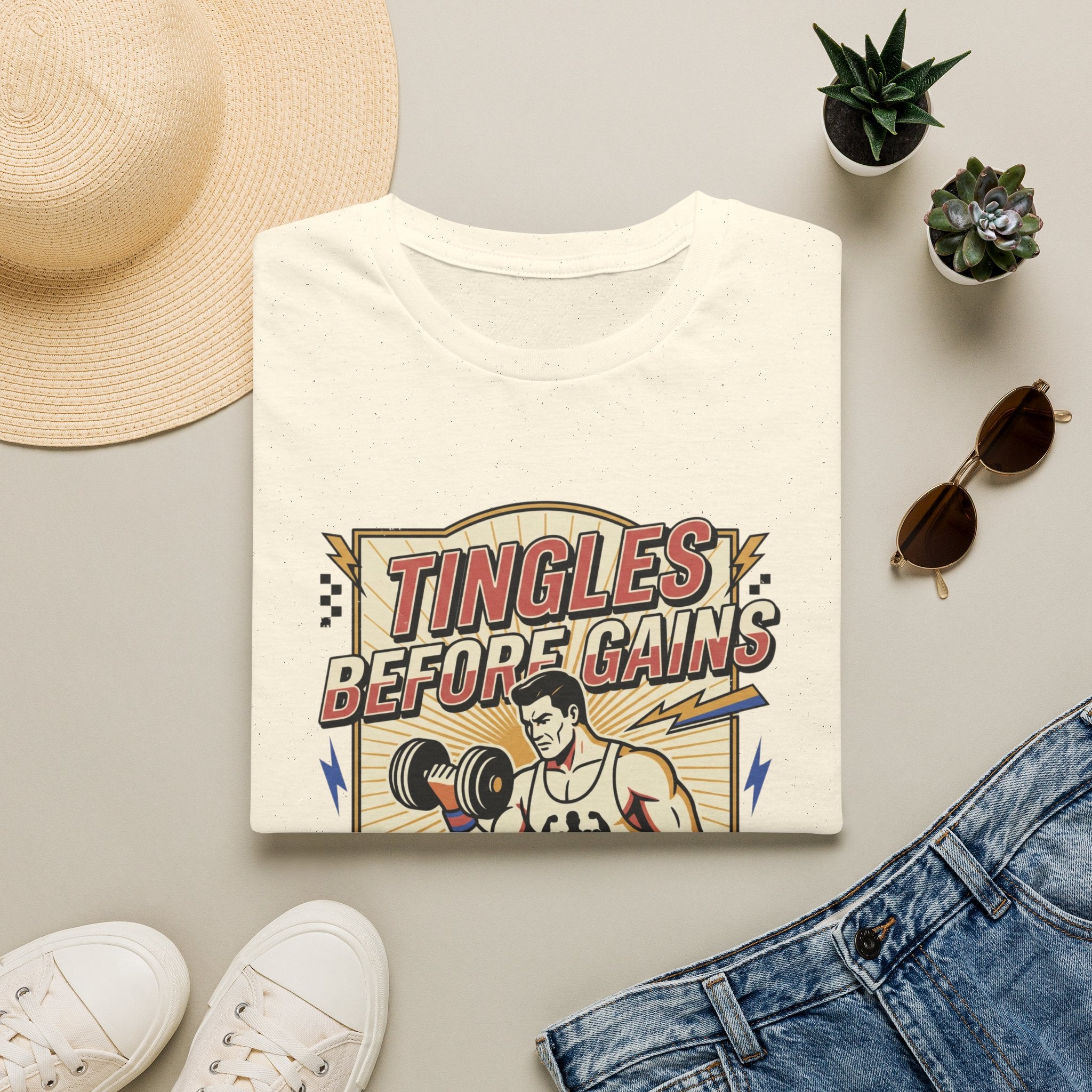 Tingles, before gains T-Shirt