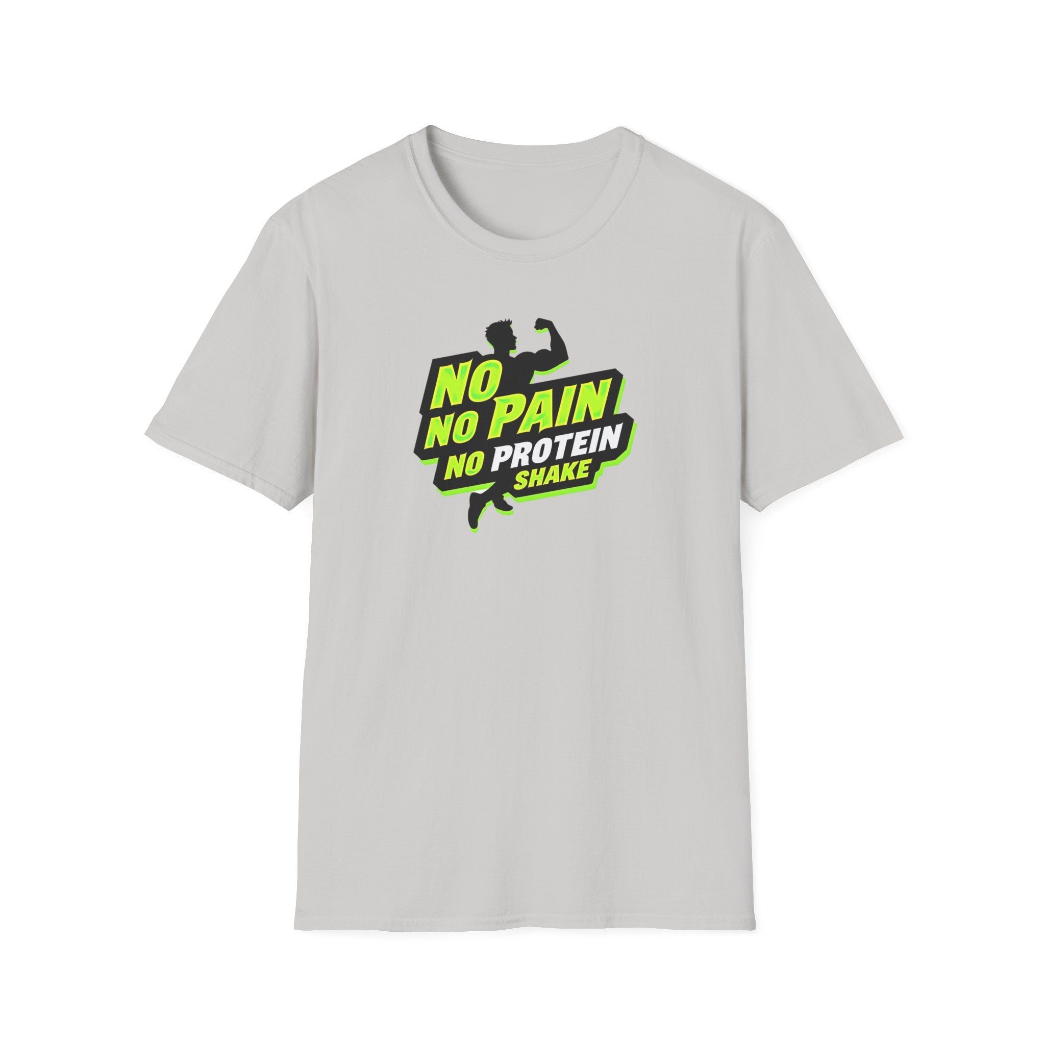 No Pain, No Protein Shake funny T-Shirt