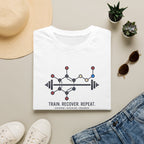 Train. Recover. Repeat - Dopamine T-Shirt