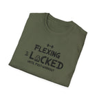 Flexing Locked – Hardcore Lockdown Edition T-Shirt