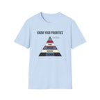 Know your priorities - Rest can be scheduled copy T-Shirt