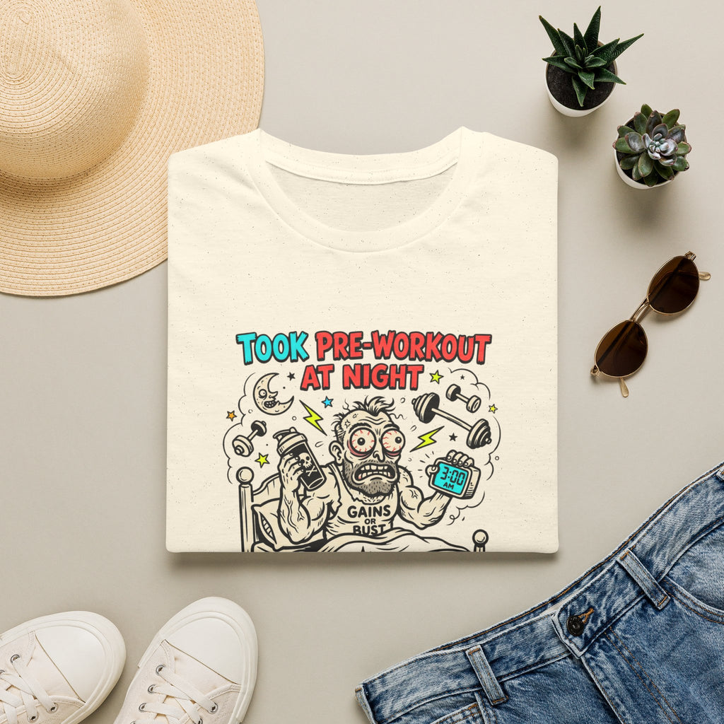 Took pre at night, now I lift the sun T-Shirt
